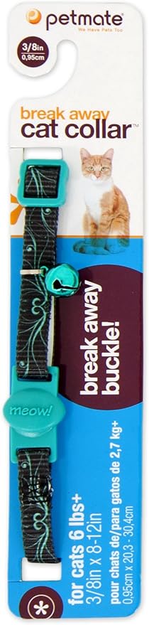 Teal cat collar Clearance