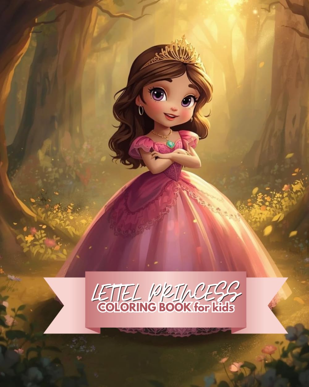 Little princess colouring book