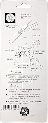 Miniatura 4 de Benner-Nawman UP-B606 - Juego de tijeras y cuchillos, color rojo
