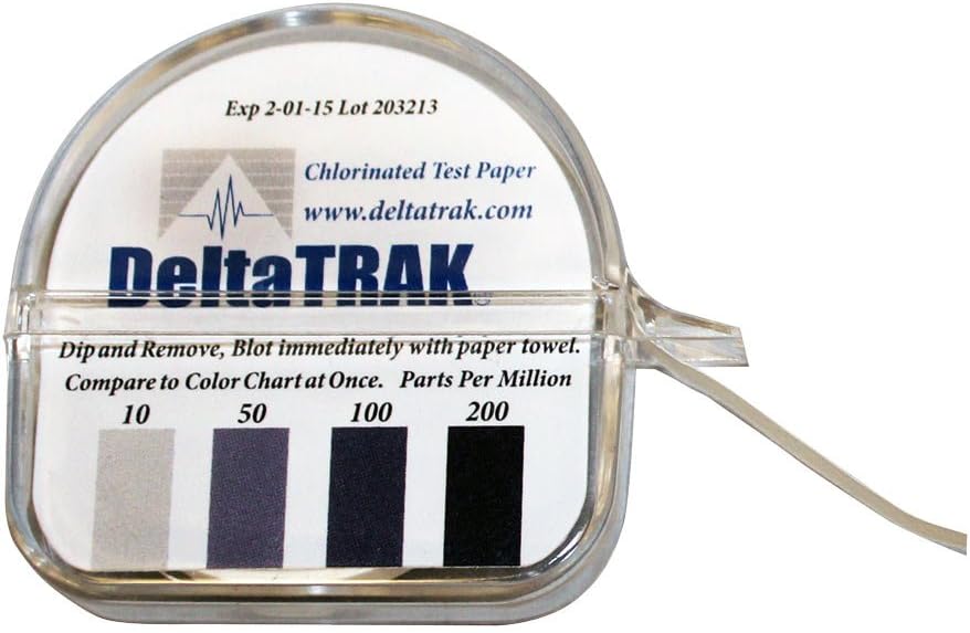 DeltaTrak 50014 Chlorine Test Papers