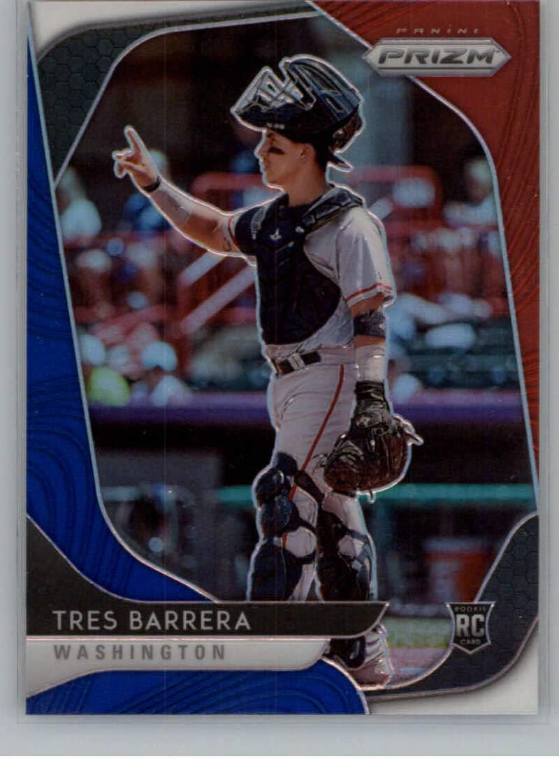 2020 Prizm Red White and Blue Prizm Baseball #206 Tres Barrera
