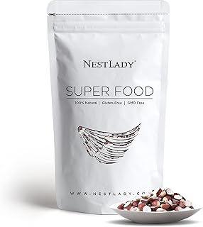 NESTLADY Gorgon Fruit, Semen Euryales, Gorgon Euryale Seed - 100% Natural | Net weight: 1LB, Harvested in China,Packed in USA