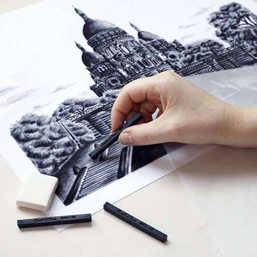 Miniatura 2 de Conté à Paris Juego de 12 lápices de dibujo HB, color negro