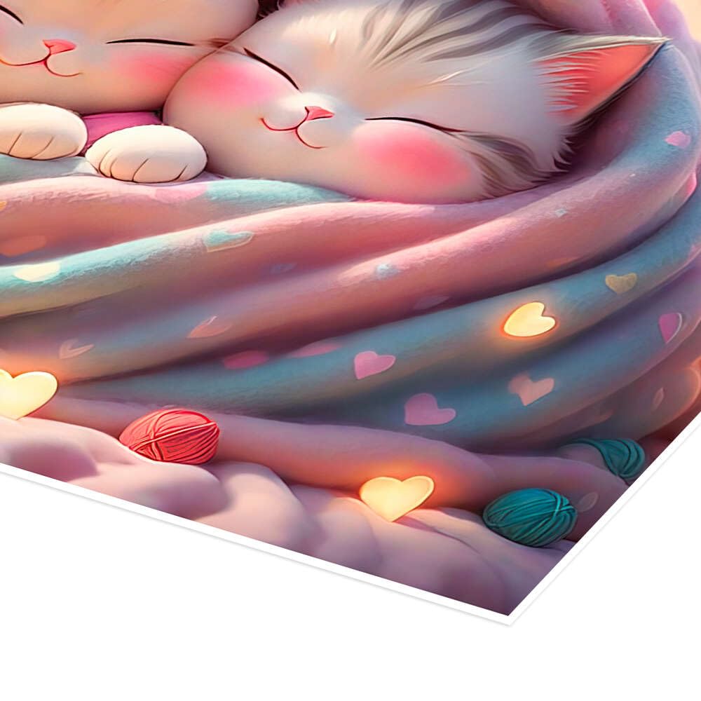 Sleeping Cats Plakat