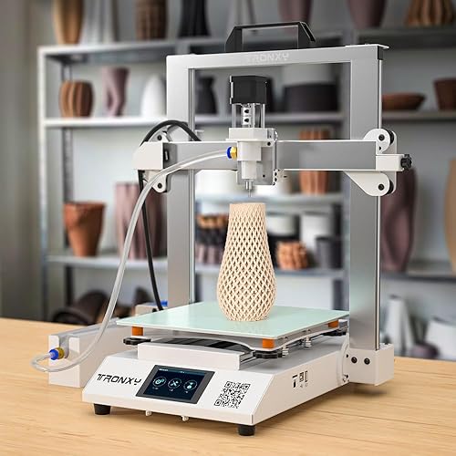 Miniatura 8 de TRONXY Impresora 3D Moore 2 Pro Ceramic Clay Impresoras 3D 10x10x10.2inch con sistema de alimentación Putter eléctrico