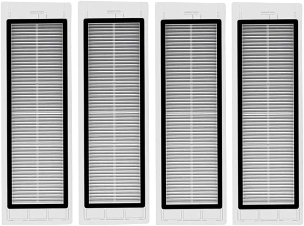 4 Pack Filter For Xiaomi MI Robot Vacuum Cleaner Roborock S5 Max S50 S6 T6 T7/T7 Pro