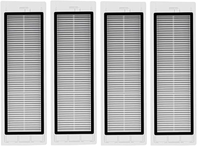 4 Pack Filter For Xiaomi MI Robot Vacuum Cleaner Roborock S5 Max S50 S6 T6 T7/T7 Pro