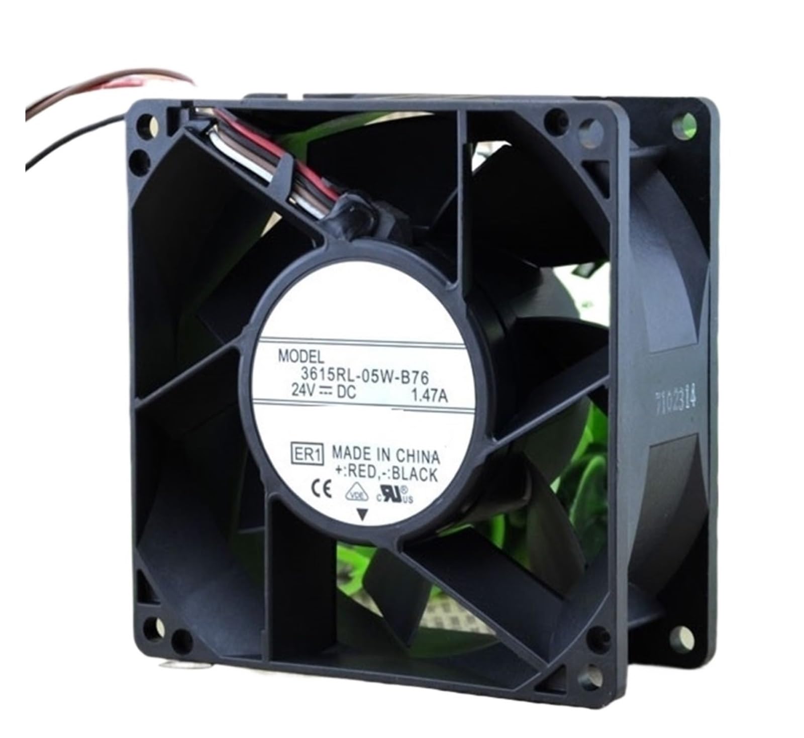 Ventilateur 24V 1,47A 3615RL-05W-B76 pour refroidissement de machine