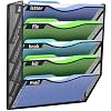 Kuntine.B Wall File Organizer Office Hanging Magazine Holder Wall File Organizer for Office Home
