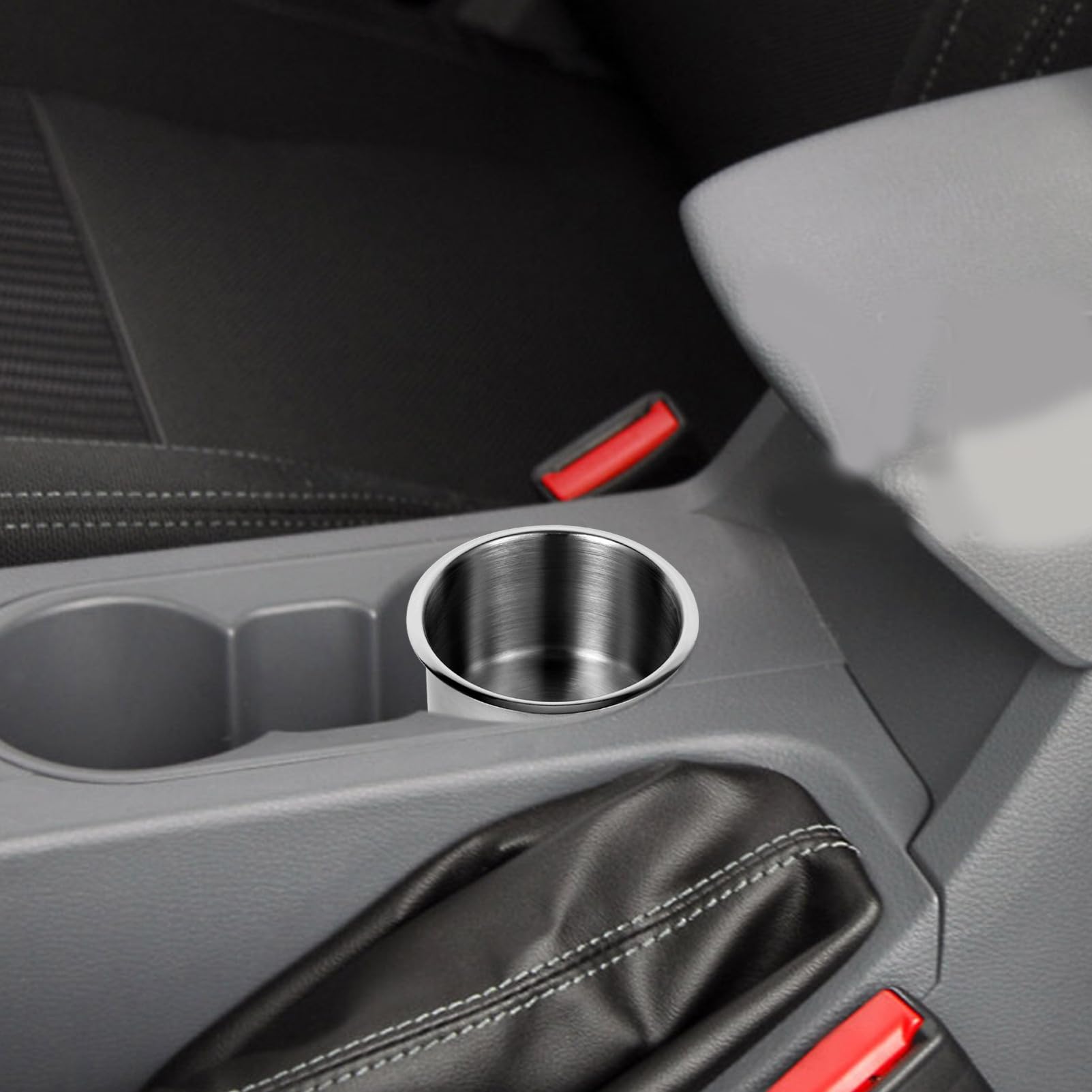 Porte-gobelets Automobiles Encastrables 5 Pièces en Acier Inoxydable