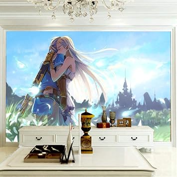 Ligahui Photo Wallpaper Anime Characters Non Woven Wallpaper Living Room Bedroom Modern Wall Pictures Panorama Wall Decoration 0 X 175 Cm Amazon De Diy Tools