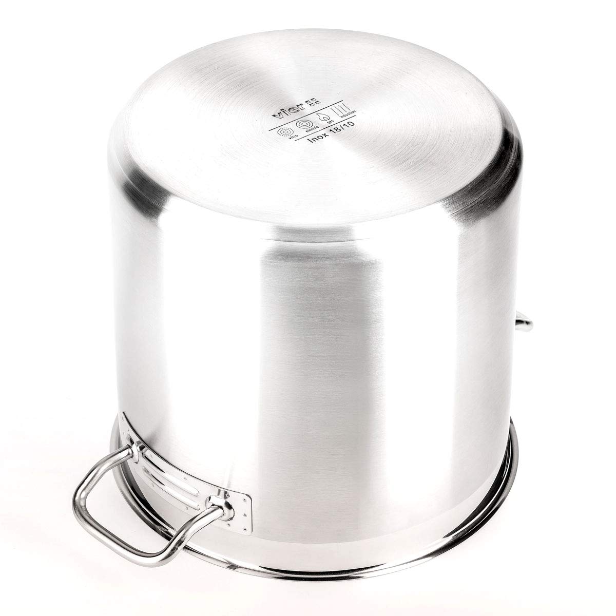 Vier 800-36 Marmite Argenté 36 cm