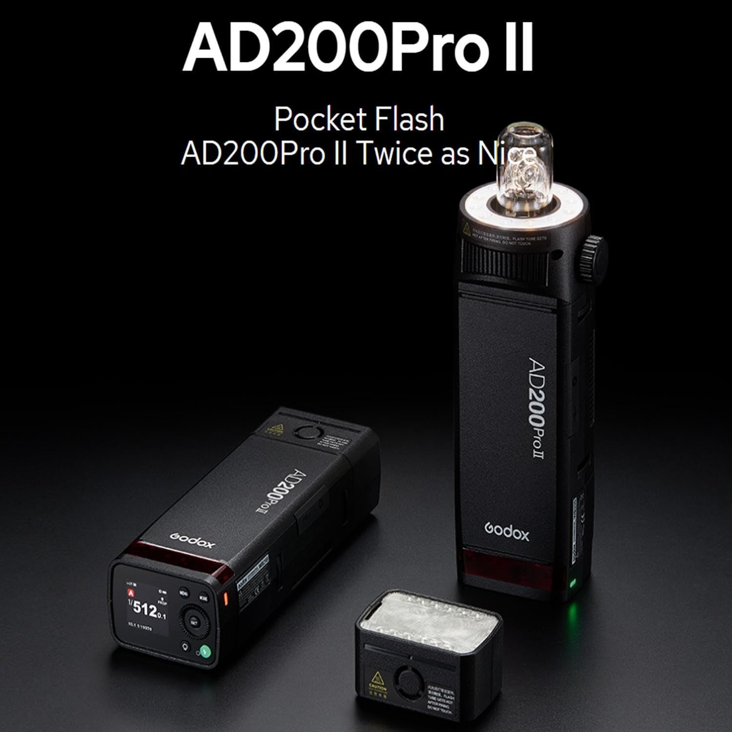 Amazon.com : Godox AD200 Pro II 2.4G Pocket Flash Strobe with X3S Amazon.com : Godox AD200 Pro II 2.4G Pocket Flash Strobe with X3S