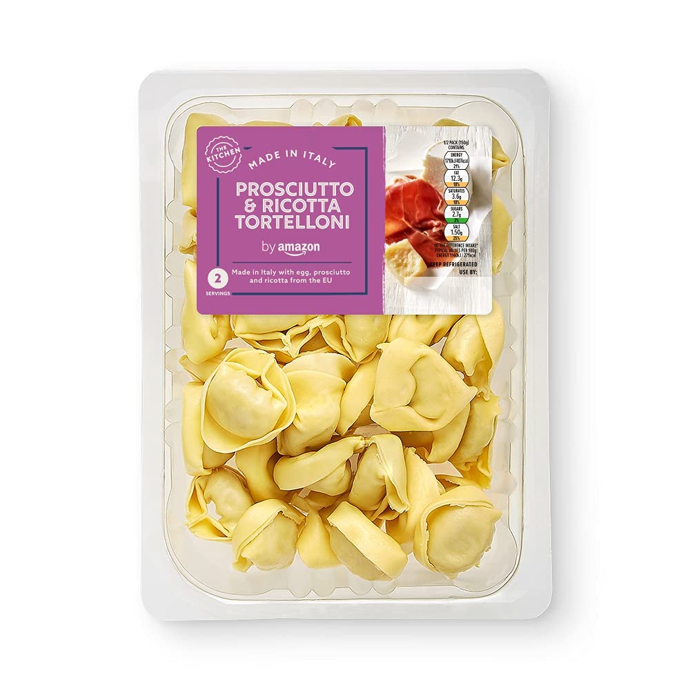 by Amazon Prosciutto & Cheese Tortelloni, 300g