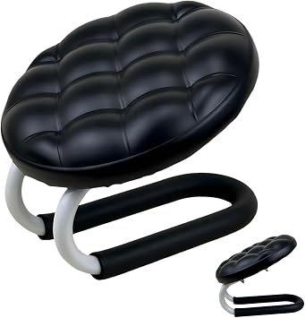 Meditation Bench for Women Men, Kneeling Chair with Sponge Cushion, Ergonomic Hip Support Meditation Stool Accessories for Home Yoga Studio