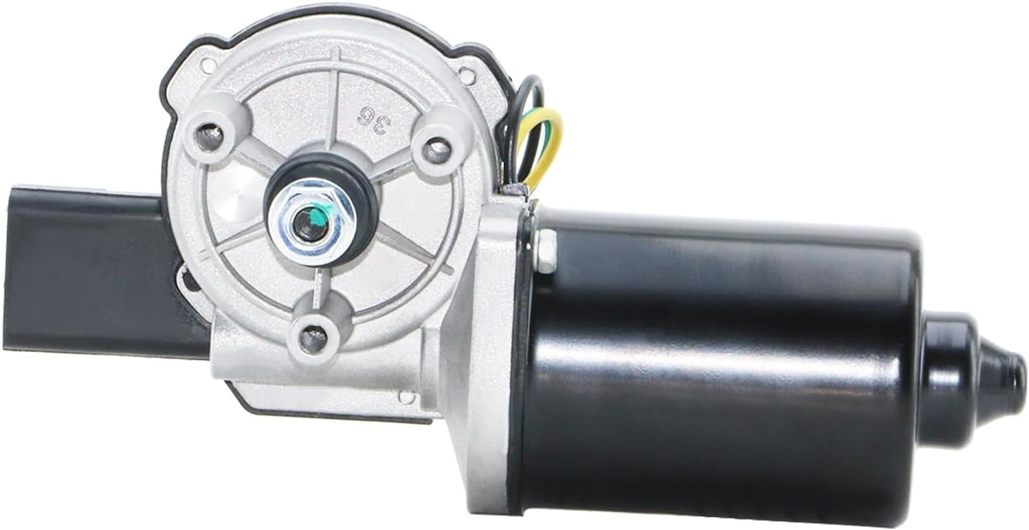 BDELI Front Windshield Wiper Motor Compatible with Jeep Wrangler 2007 2008 2009 2010 2011 2012 2013 2014 2015 2016, 2018 Wrangler JK Sport Utility,Replace 55077859AB,68002388AA,40-458, 85-458,5 Pins