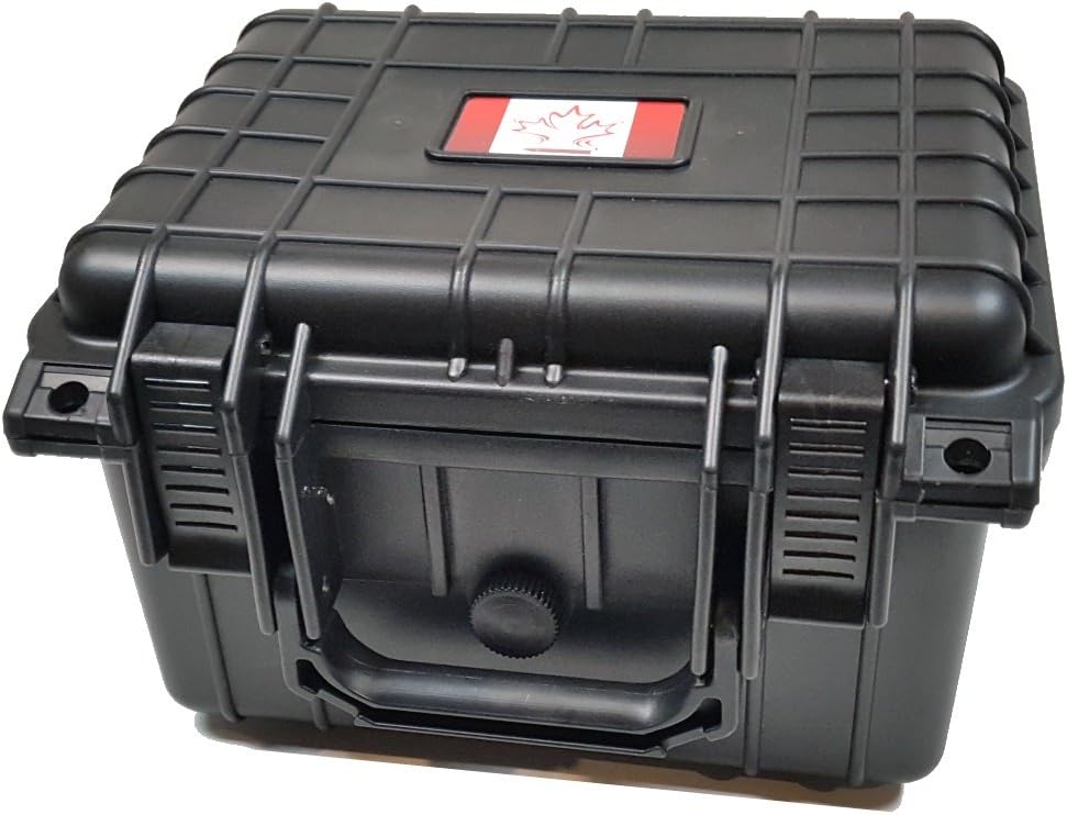 CANADA HUMIDOR Black TRAVELDOR Travel Humidor holds up to 48 Cigars