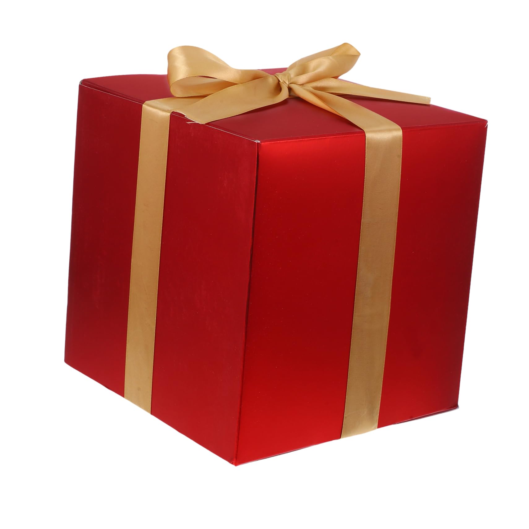 BUGUUYO Valentine Bridesmaid Decorative Box Red Cardboard Present Packaging Elegant Box for Christmas Store Celebrations and Special Occasions