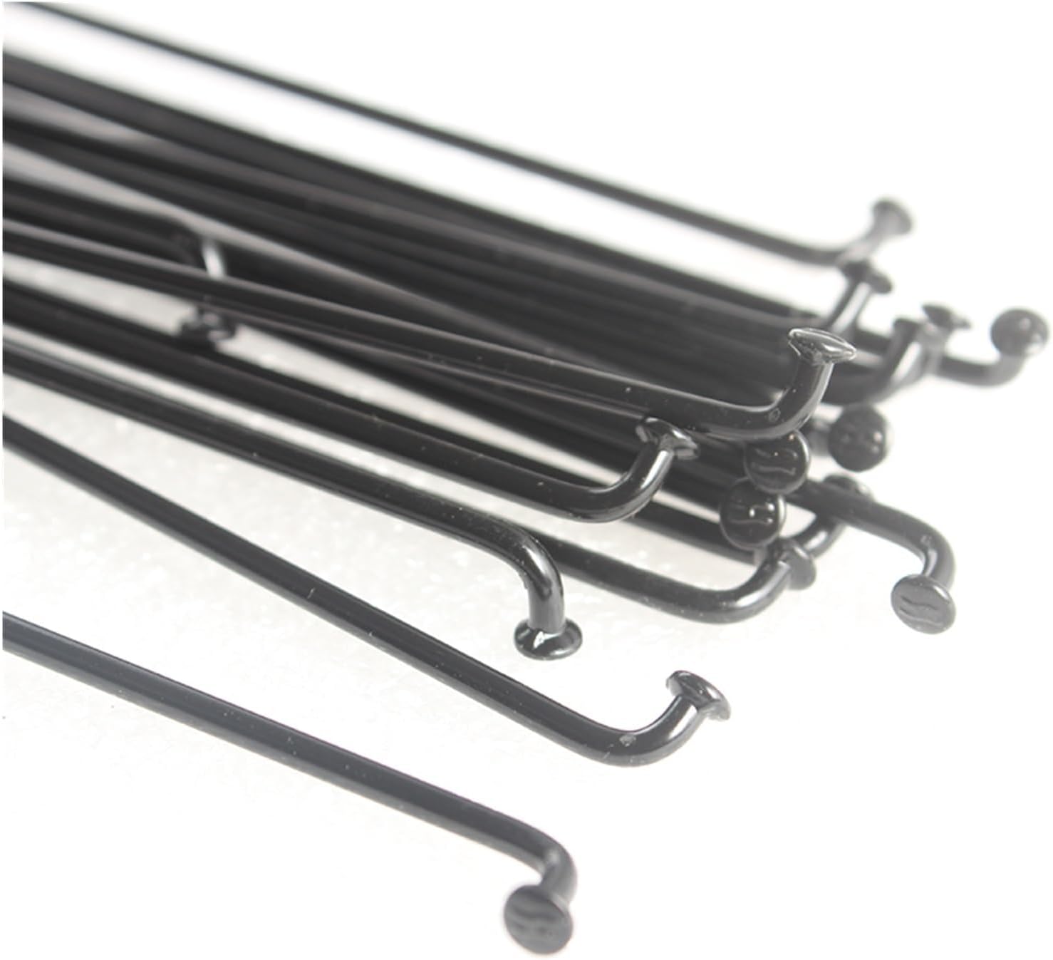 16pcs/lot 14G 122 128 146 176 196mm 45# Steel Spokes Mountain Bike Road Bicycles Wheel Rim SPoke Part With (Color : Length 146MM), QIAOJUNMING055