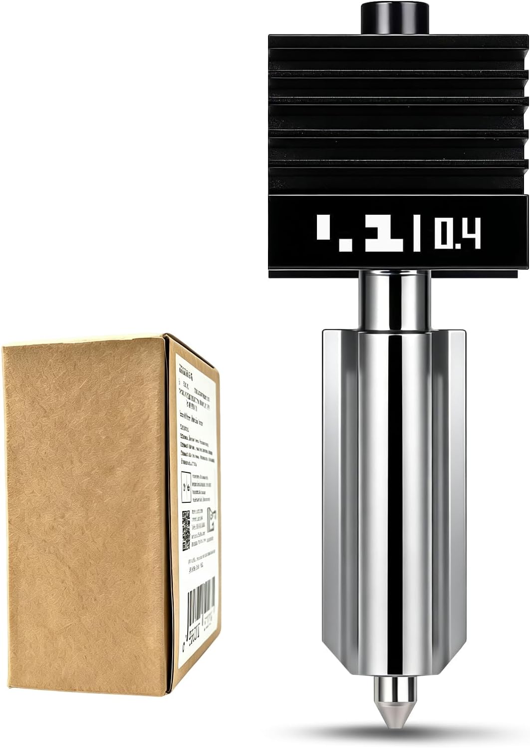0.4MM X2D/H2C/H2S/H2D/P2S Hotend for Bambu Lab X2D/P2S/H2 Series 3D Printer,High-Temp Resistance and Quick Swap Hardened Steel Nozzle,3D Printer Extruder Print Head Kit Replacement