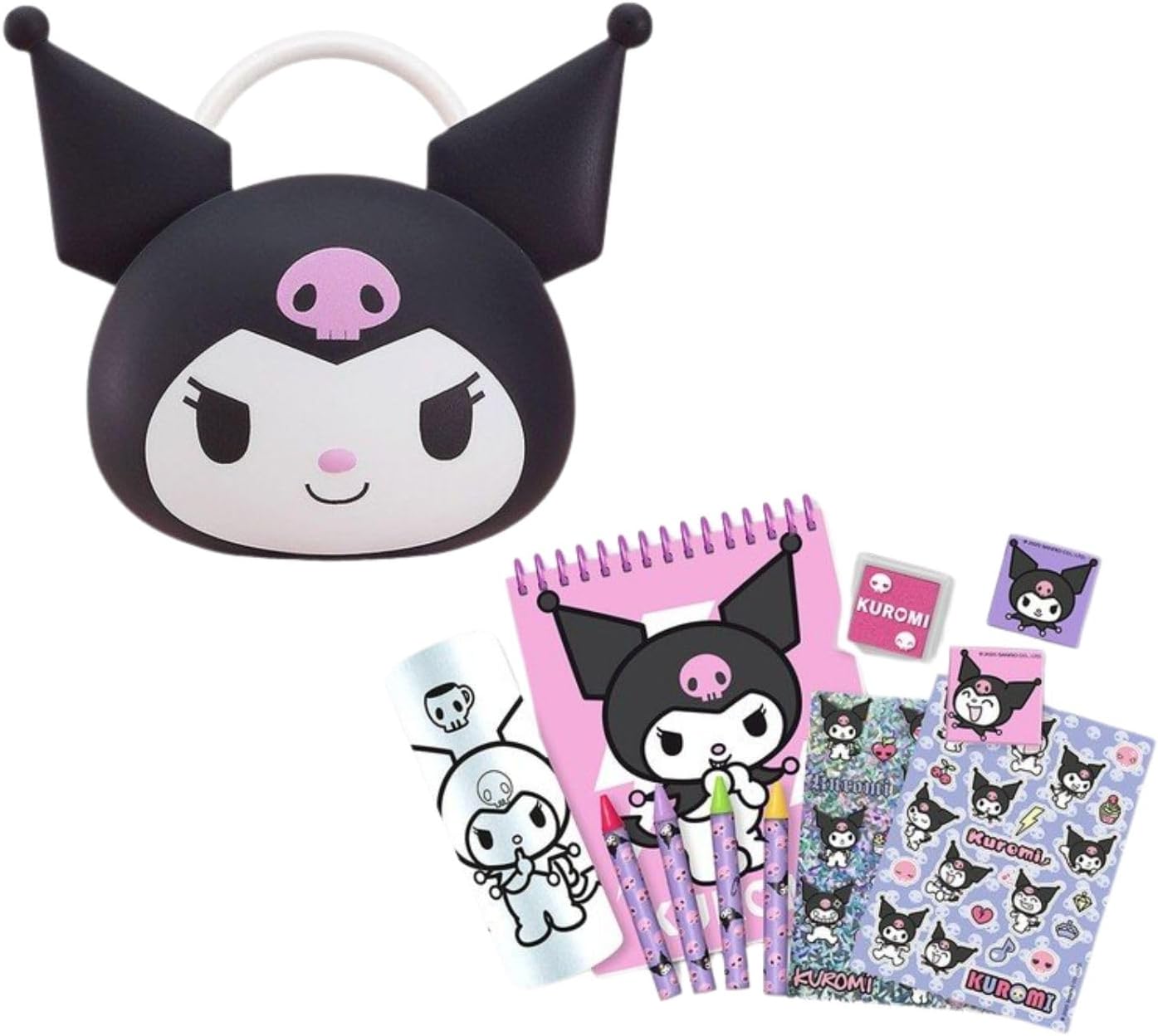 Kids Licensing Kuromi Kids Euroswan KU00017 Stationery Set with Stickers
