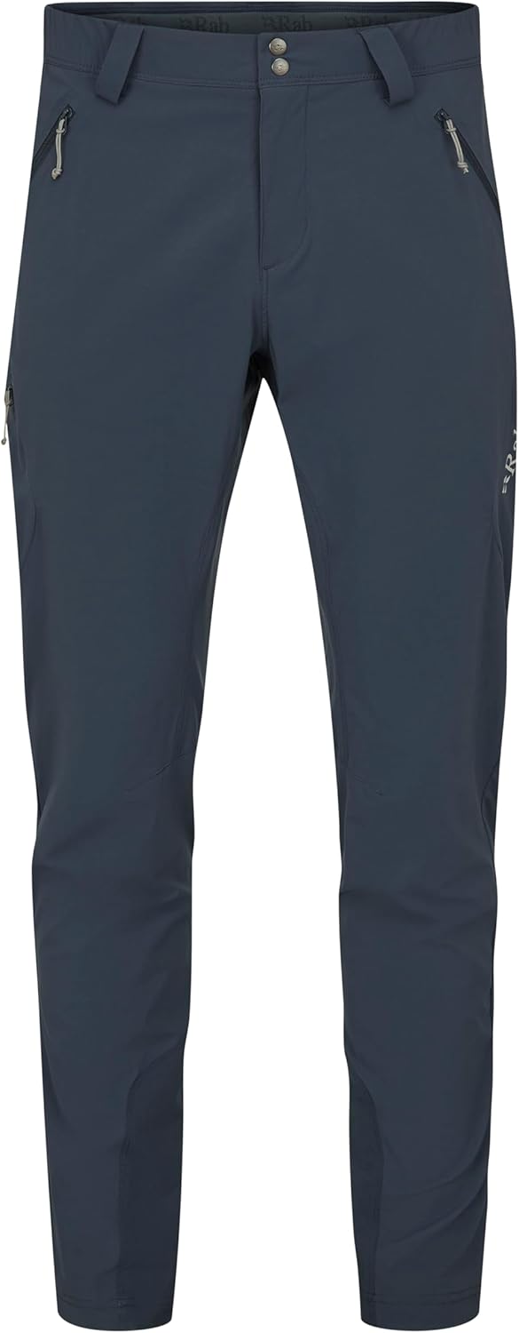 Rab Men's Ascendor Light Pants - Lightweight Softshell Pants for Hiking & Climbing