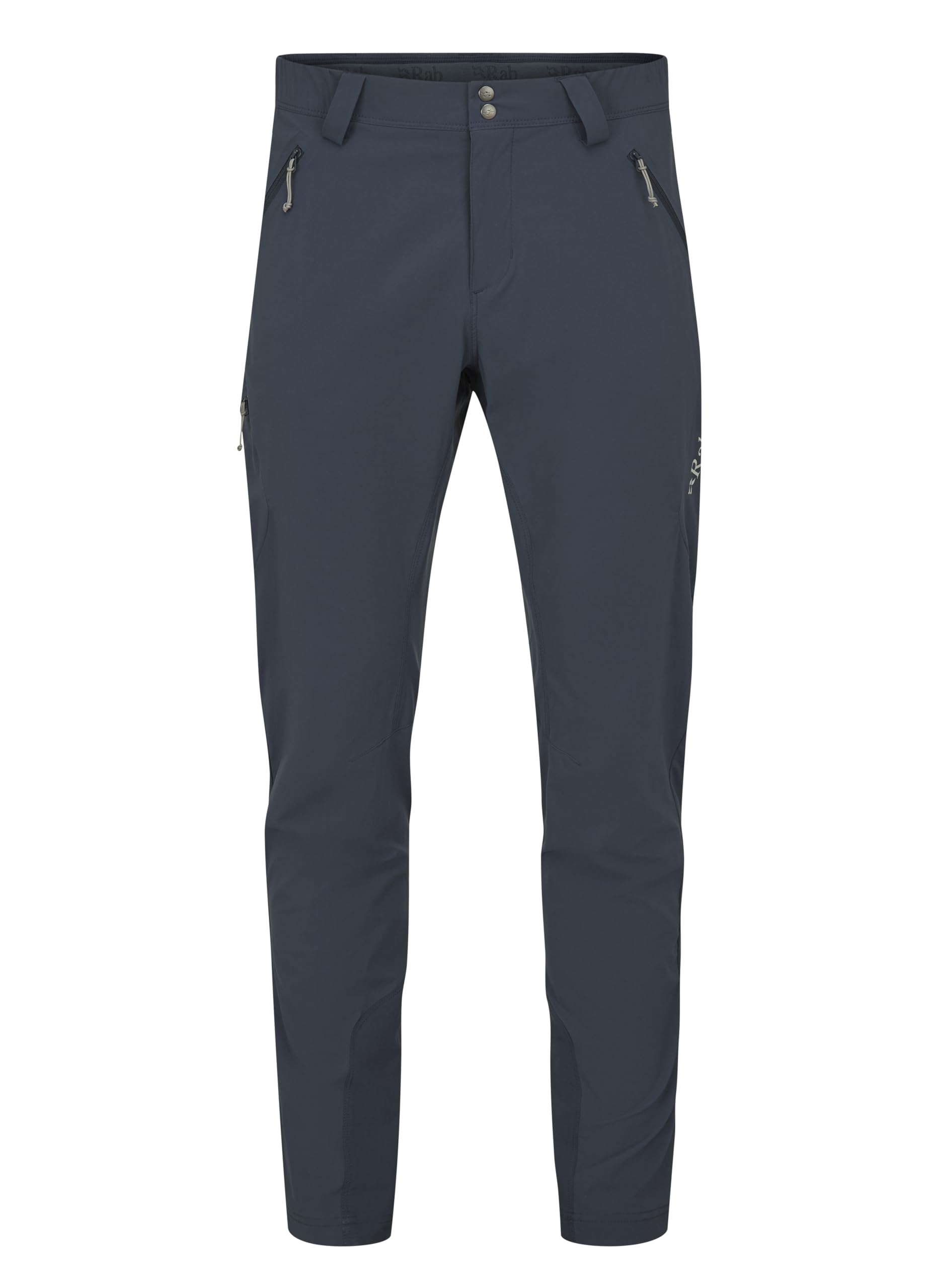 Rab Men's Tempest Blue Ascendor Light Pants Lightweight Softshell Pants For Hiking & Climbing - 34