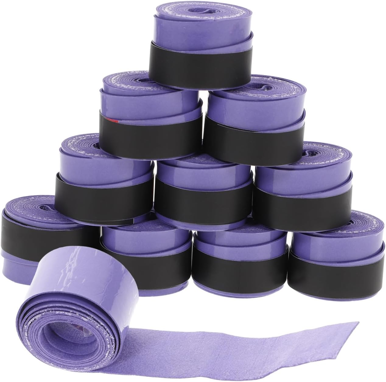 Elastic Racket Grip Tapes Skid and Absorbent Sweat Bands for Tennis Badminton and Baseball Durable PU