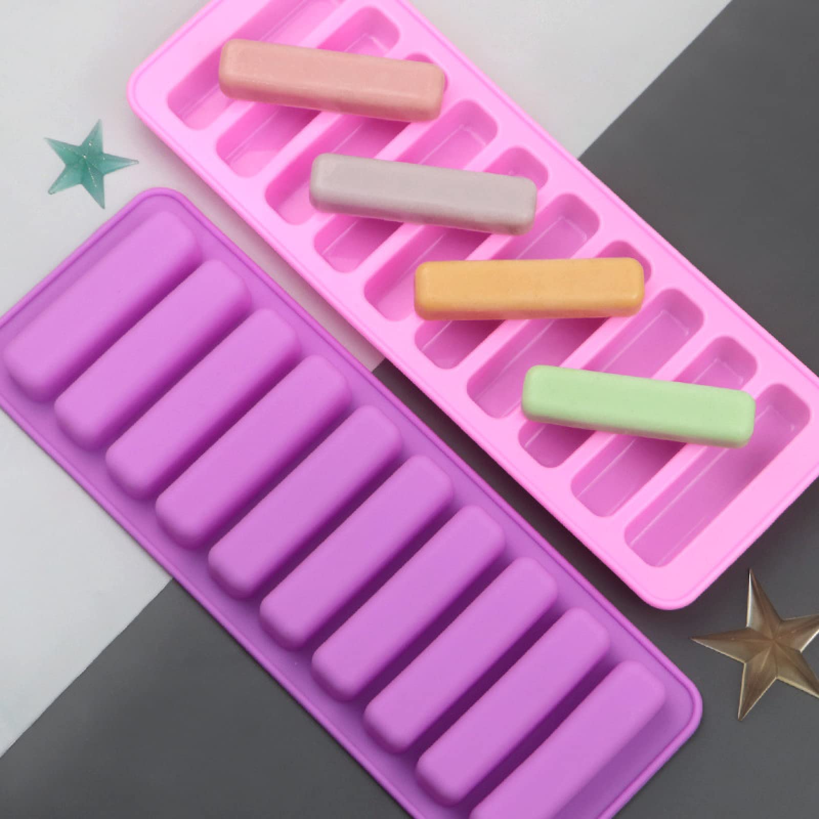 Amazon.co.jp: チョコレート型ロングフィンガー10本2本シリコン 