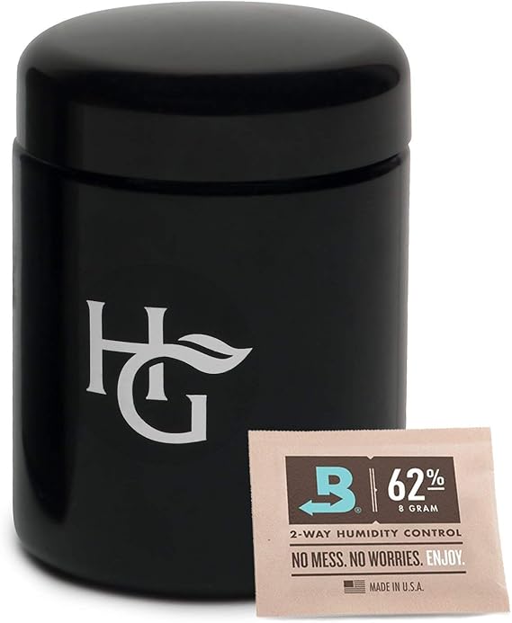 Herb Guard Half Oz Smell Proof Jar and Airtight Container