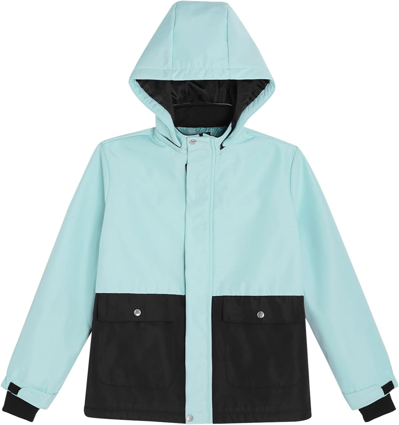 Kids Girl's Winter Warm Ski Jacket Outdoor Snowboarding Outerwear Tops Long Sleeve Hooded Coat