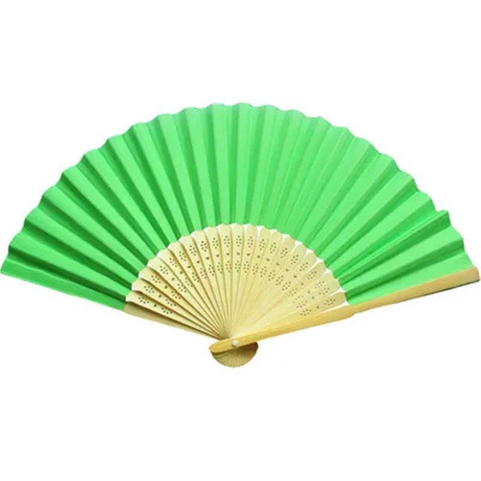 ENSDIEPLS Paper Wood Folding Fan