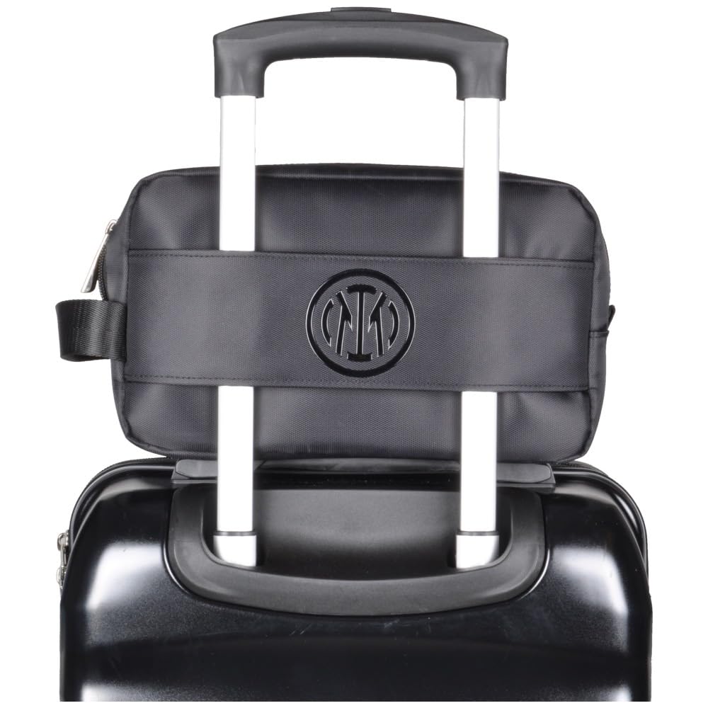 Inter Pochette travel con due zip 50% NY 50% PVC Prodotto Ufficiale 153615
