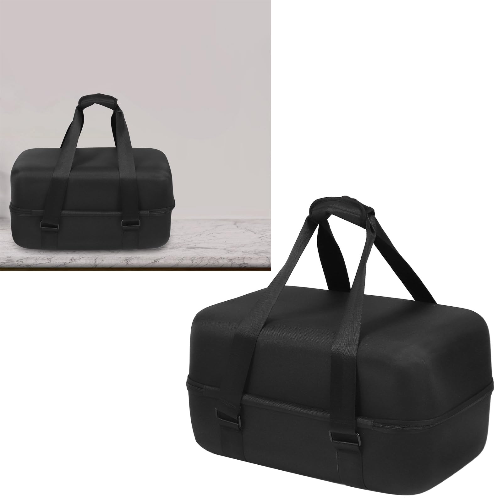 Custodia Rigida da Viaggio per Altoparlante Portatile Borsa Protettiva Impermeabile da Trasporto, Adatta a I 103dB/108dB, Design con Comoda Maniglia, 1pz