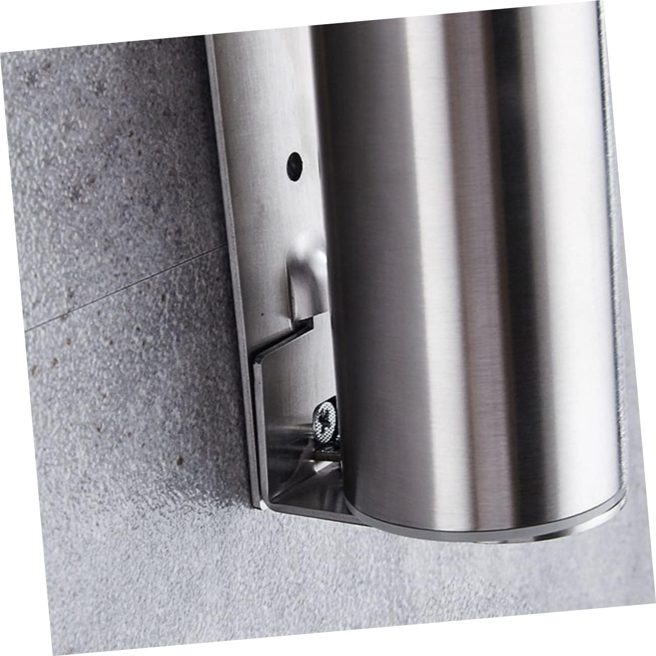 Stainless Steel Foaming Soap Dispenser Bathroom Shower Wall Shampoo Holder Pressure Sub Bottle