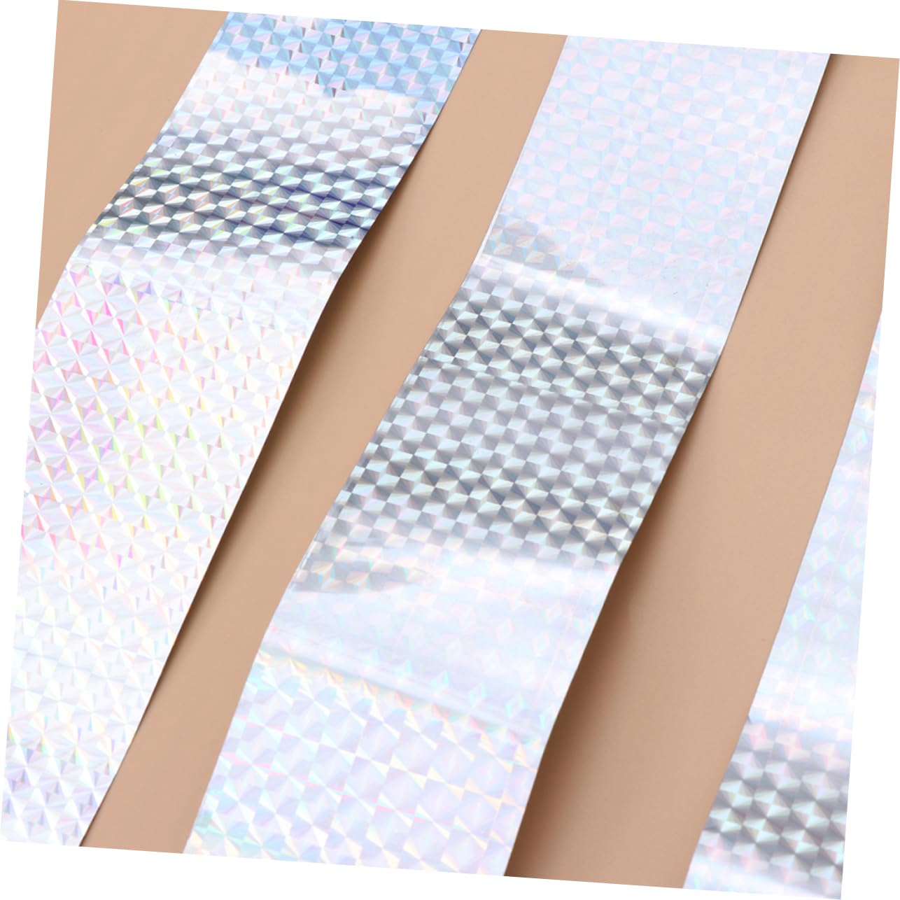 TOYANDONA 2 Set Nastro di Respingere Gli Uccelli Nastro Spaventoso Nastro A Nastro Deterrente Nastro per Uccelli Nastro Repellente per Uccelli Riflessivo Nastro per Aquiloni 5 Pezzi*2