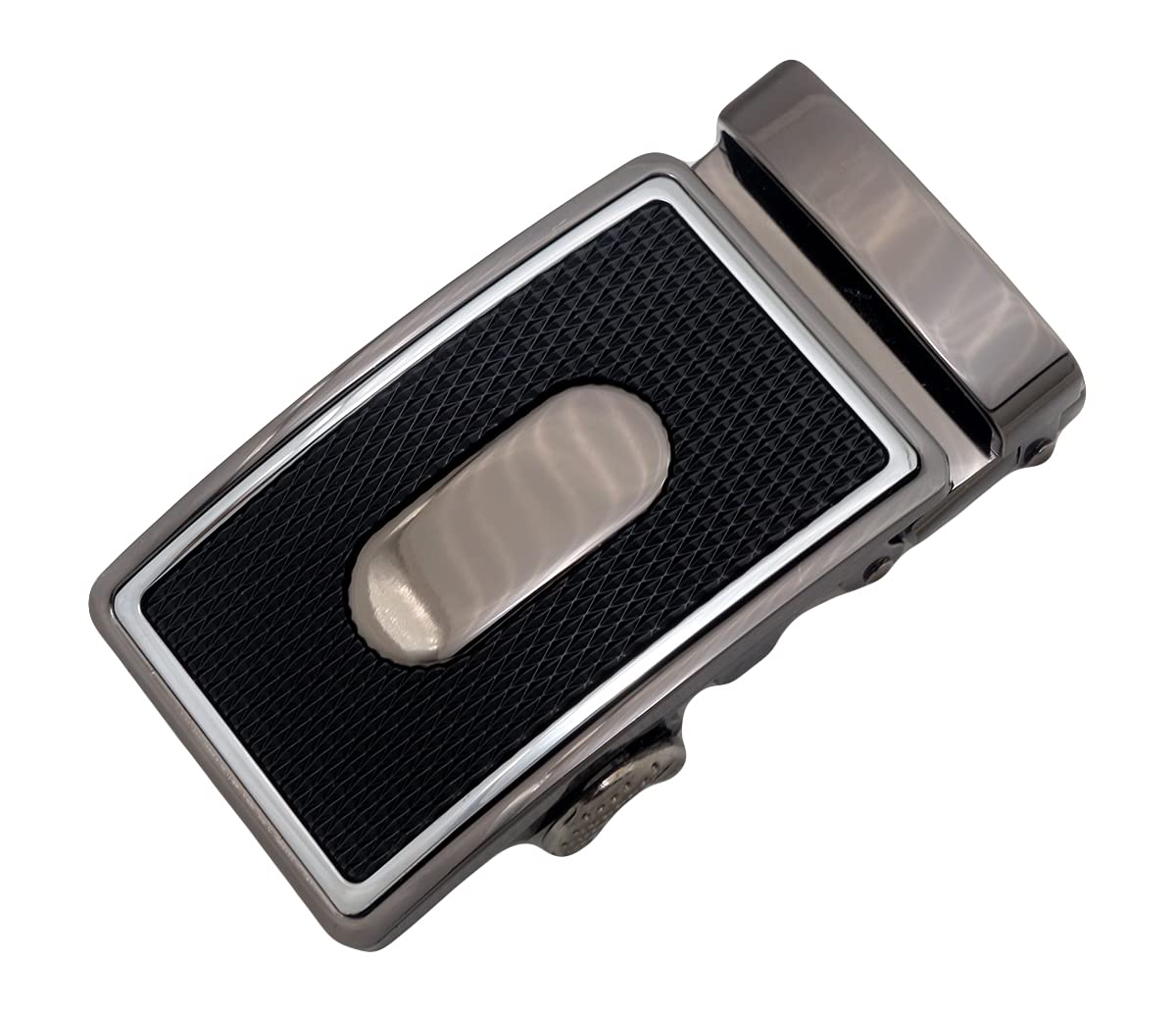 QHA Mens Ratchet Automatic Belt Buckle Only Replacement For 35mm Wide Belts Q98A41