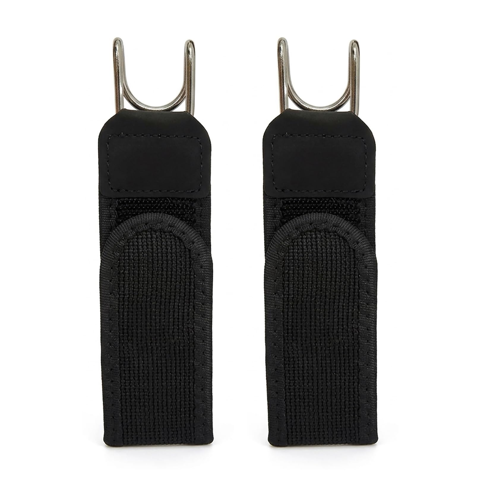 2 Pack No Buckle Belts for Men & Women, Metal Hook Elastic Belt, Adjustable Buckless Belt, Invisible and Portable Side Belt, Stretch Support Design for Work, Business, Casual, Travel & Commuting