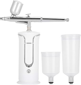 LIZEALUCKY Nano Facial Steamer, Rechargeable High Pressure Face Oxygen Sprayer Machine, Portable Micro Mist Skin Hydrator with 0.3mm Nozzle, Nano Mister for Deep Hydration