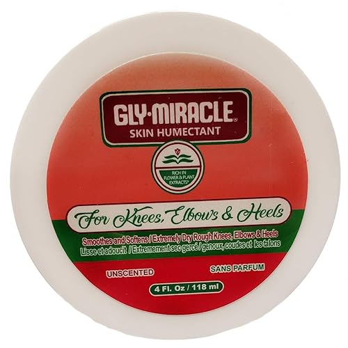 Miniatura 6 de GLY MIRACLE Humectante para la piel de rodillas, codos, talones con aloe vera y otros extractos de plantas, 4 onzas, hidratación profunda y