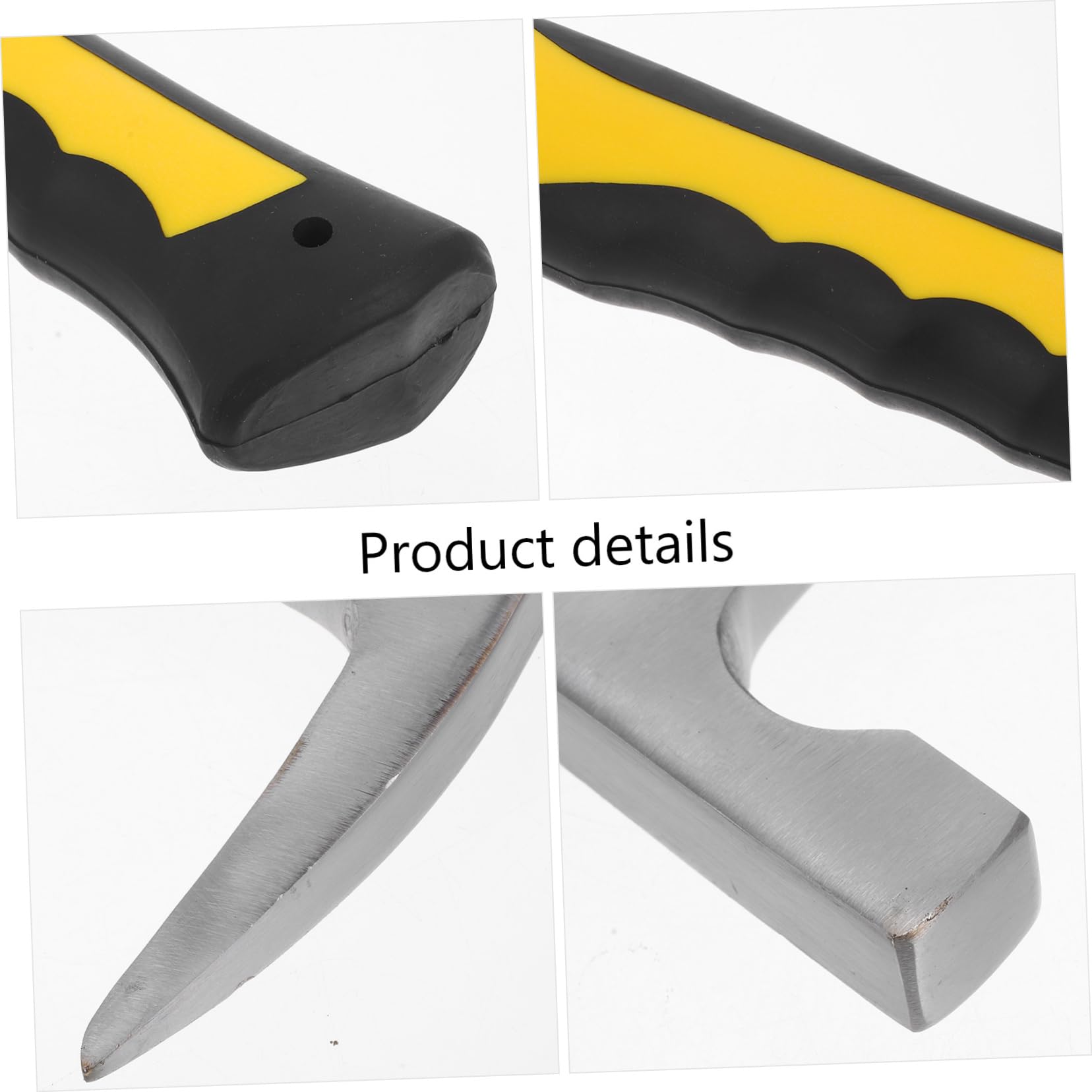 POPETPOP Martillo Geológico Mango Antideslizante Herramienta Multifuncional Para Exploración y Actividades Al Aire Diseño De Cabeza Flecha Para Mayor Precisión y Eficiencia