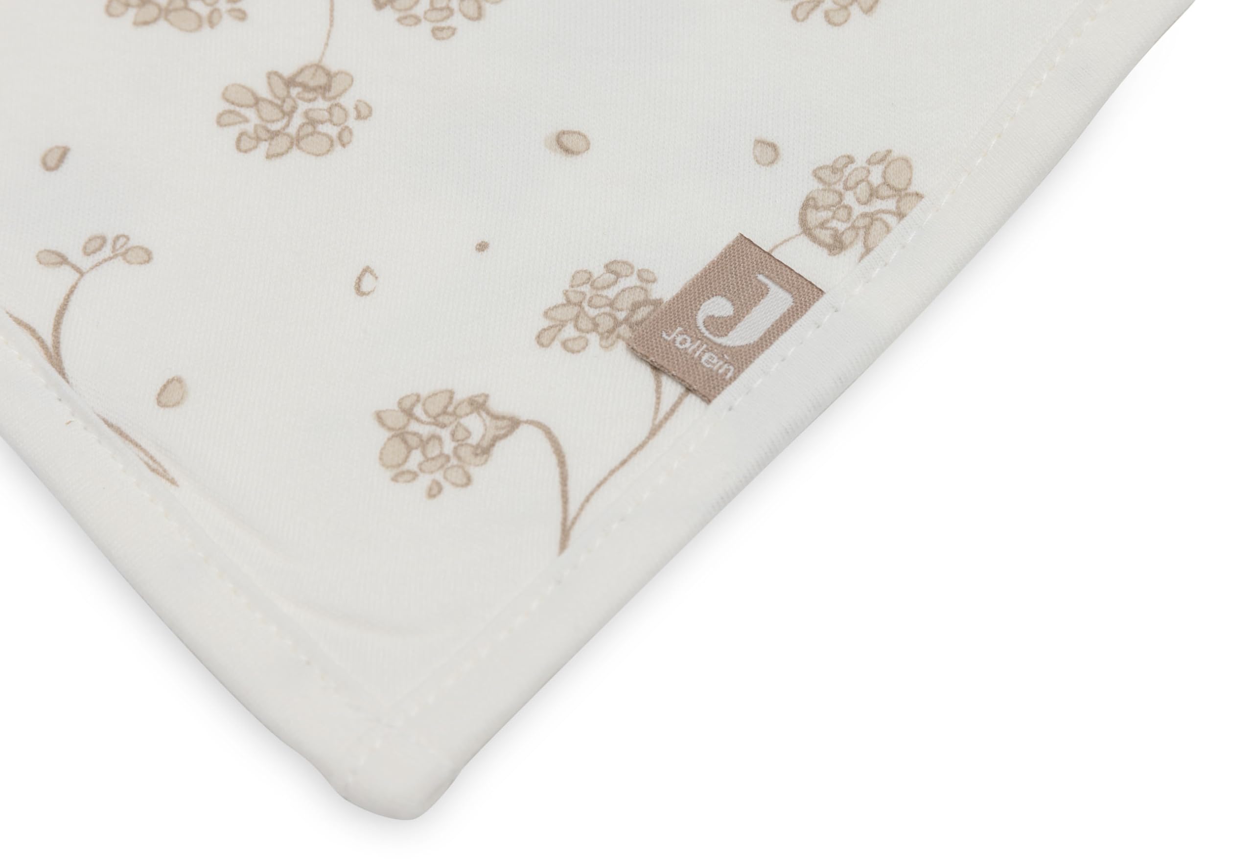 Jollein Bib Bandanas Baby - Bandana - Leafy Dreams - 2-Pack - 100% Cotton - with Press Stud - Baby Bib - Bib Bandana - Image 4
