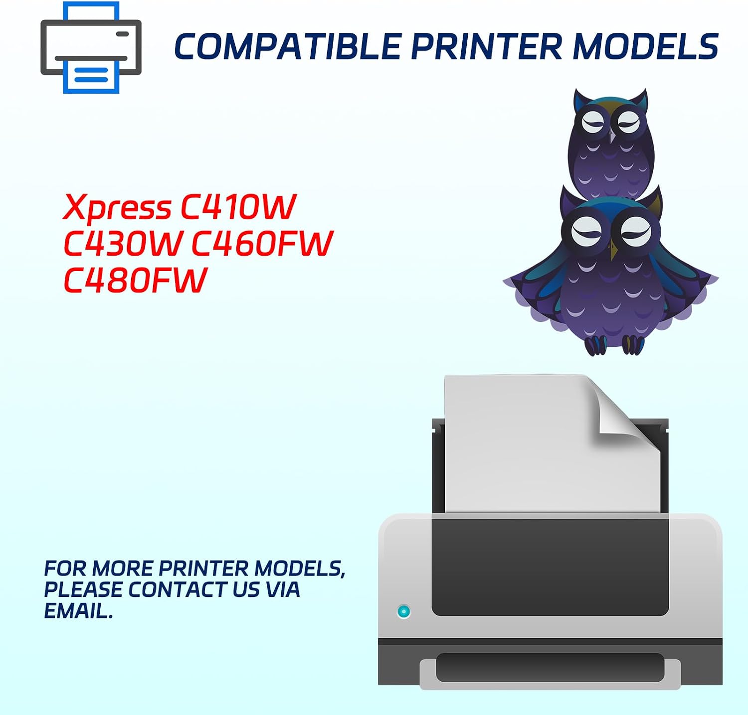 BIVOL C460FW Transfer Belt Unit Compatible for Samsung Xpress C410W C430W C460FW C480FW Printers, with Chip, High Yield 90000 Pages, Vivid Colors (2 Set)