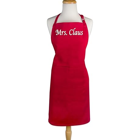Festive Mrs. Claus Apron: Make the Season Even More Magical!