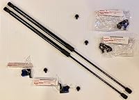 Vista 2 de Kit completo de elevación de amortiguador de capó compatible con modelos Toyota Camry 2018 2019 2020 2021 2022 2023 2024. Kit completo de elevación