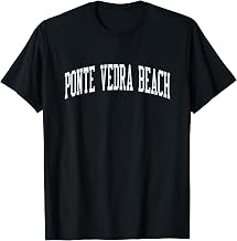 Ponte Vedra Beach FL Vintage Athletic Sports JS02 T-Shirt