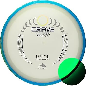 Axiom Discs Eclipse Glow 2.0 Crave Disc Golf Fairway Driver Colors May Vary