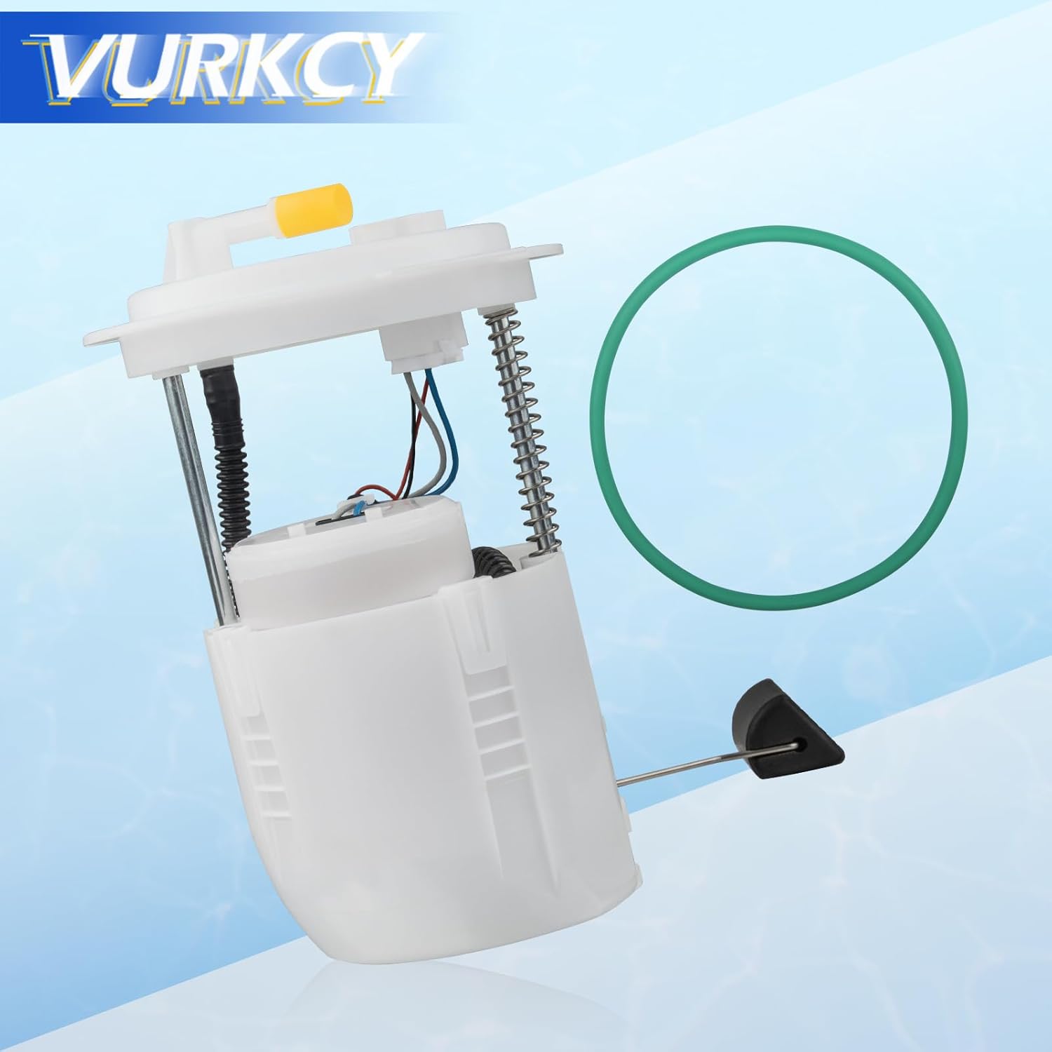Vurkcy Electric Fuel Pump Module Assembly Compatible with 2011-2014 Chrysler 200, 2007-2010 Chrysler Sebring, 2008-2014 Dodge Avenger, L4 2.4L/ V6 2.7L 3.5L, Replace OE E7210M P76509M