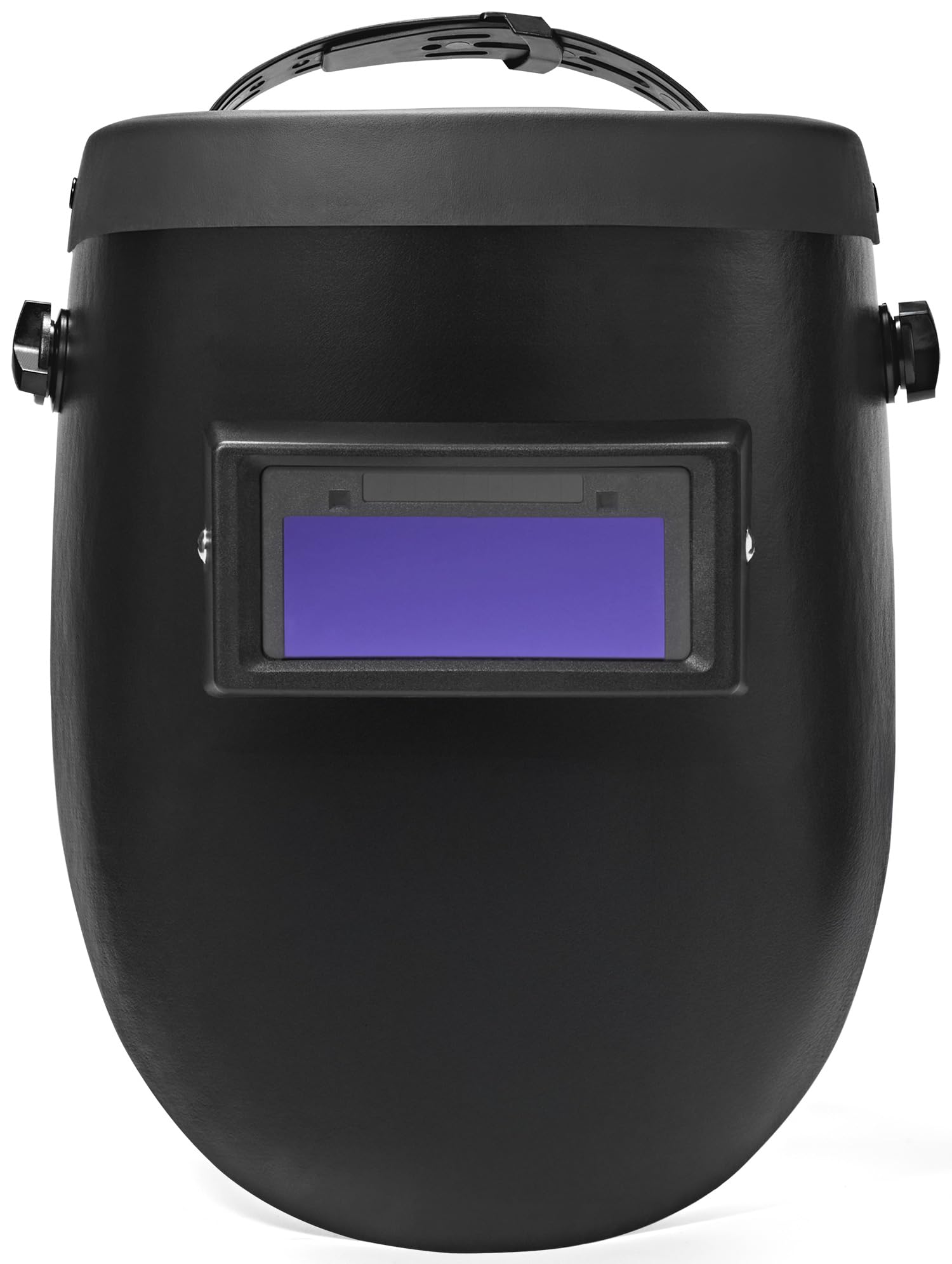 ICONIC WELD Auto Darkening Welding Helmet - Lightweight, Shade #3/11, with Bag (Black)