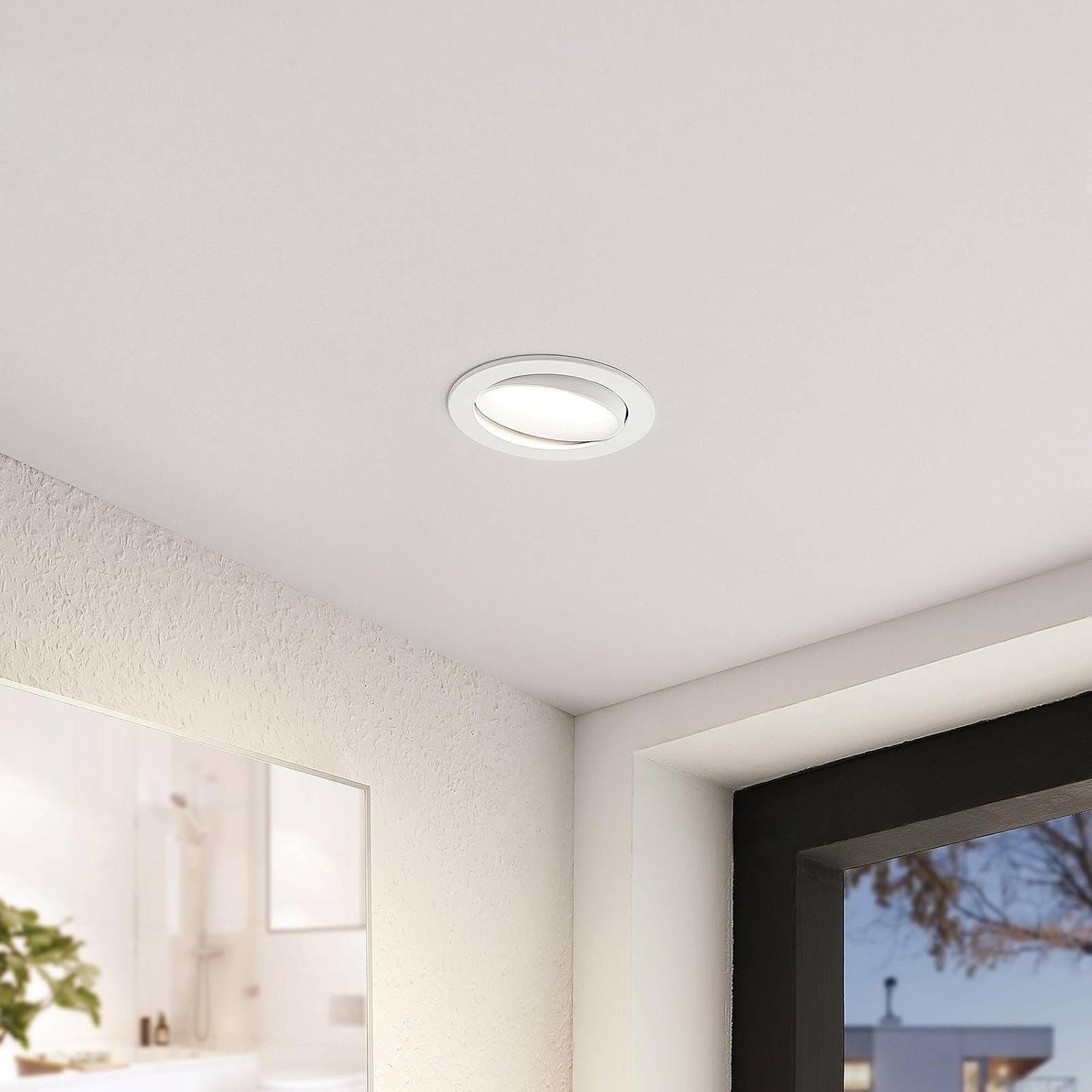 Arcchio Katerin LED Recessed Spotlight illuminating a room